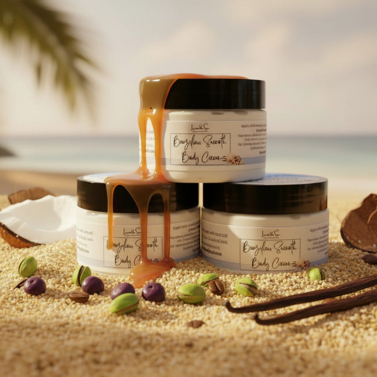 Brazilian Smooth Body Cream (Infused with Caffeine)